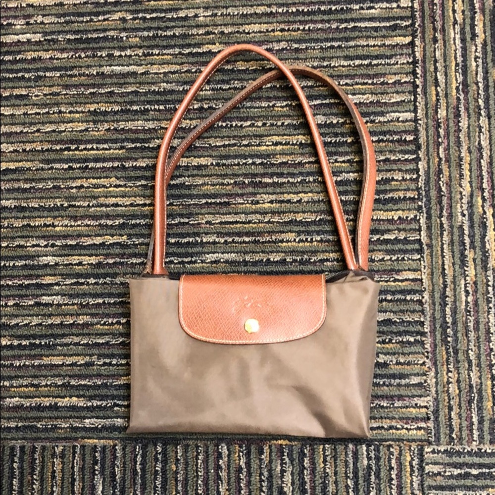 Brown Longchamp Tote Bag